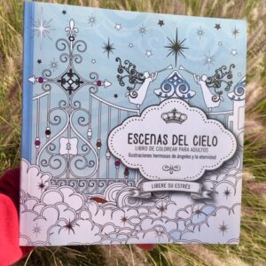 ESCENAS DEL CIELO – Libro de Colorear para Adultos