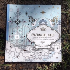 ESCENAS DEL CIELO – Libro de Colorear para Adultos