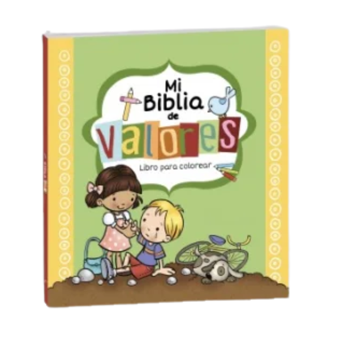 MI BIBLIA DE VALORES Libro para colorear