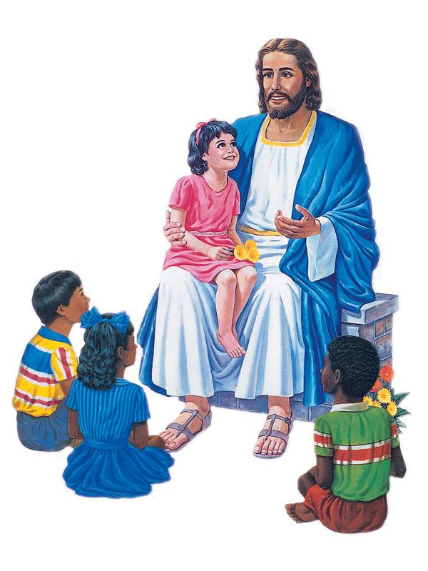 imagenes de jesus con niños