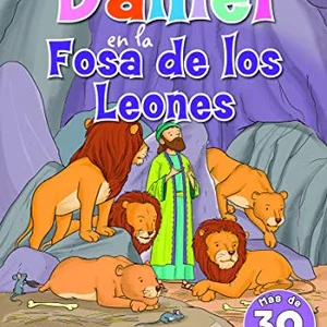 LIBRO DE PEGATINAS Daniel en la fosa de leones