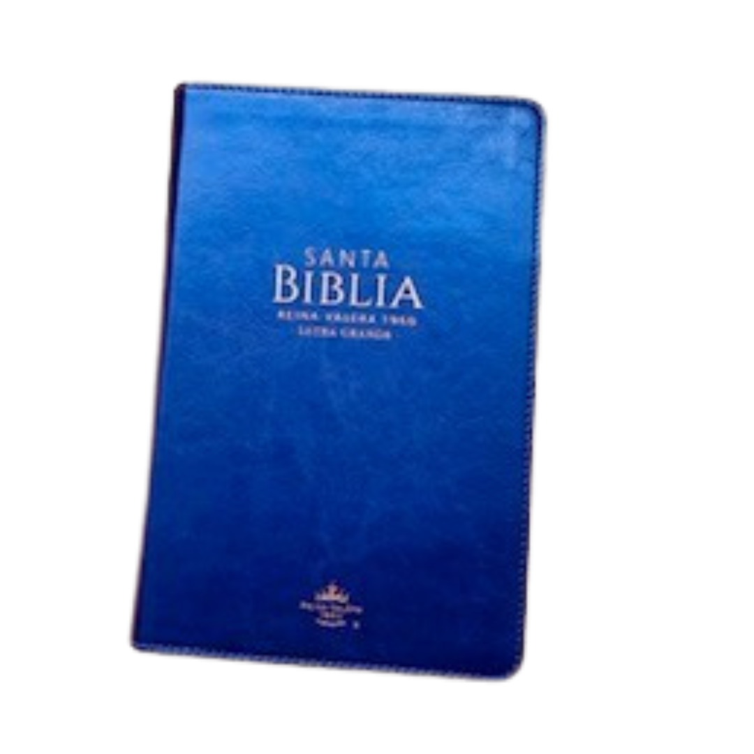 BIBLIA MANUAL Letra grande con índice/Morado
