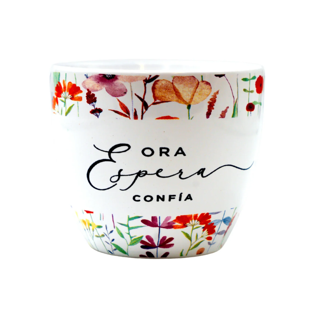TAZA ELEGANCE -Ora Espera y Confia