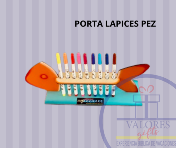 PORTA LAPICES PEZ
