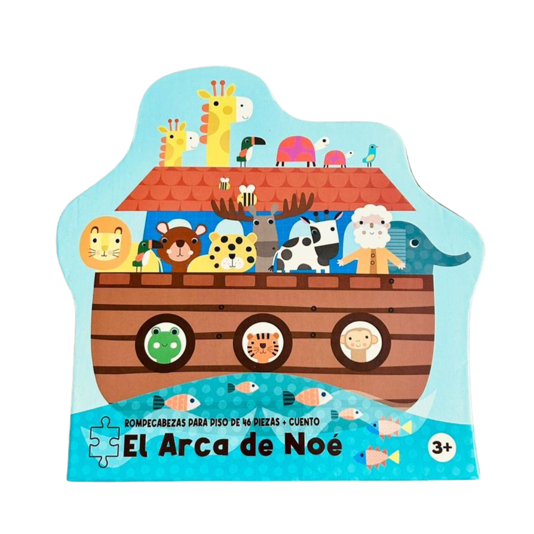 EL ARCA DE NOÉ -Rompecabezas de piso+Librito
