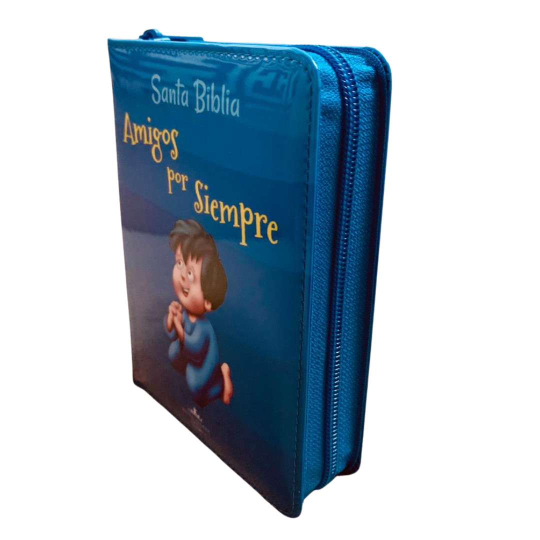 BIBLIA AMIGOS POR SIEMPRE -Con cierre/Niños