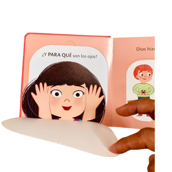 ¿PARA QUÉ SON LOS OJOS? Libro de tapitas - Imagen 4