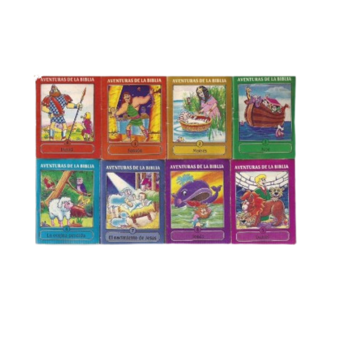 COLECCIÓN AVENTURAS DE LA BIBLIA -24 Minilibritos