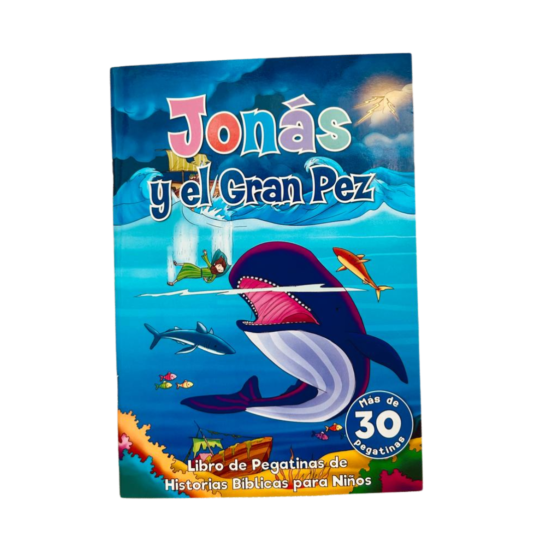 LIBRO DE PEGATINAS Jonás y el gran pez