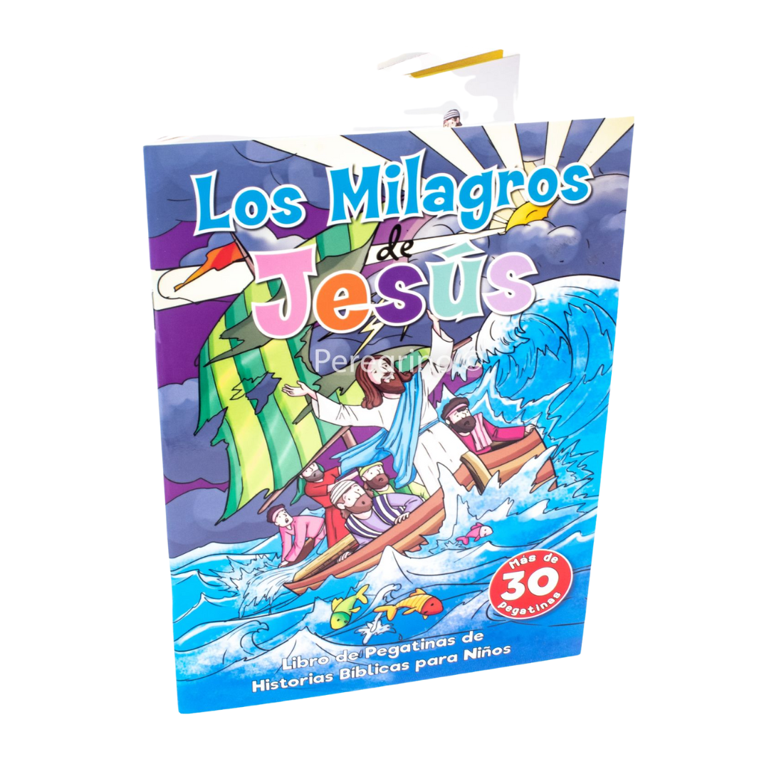 LIBRO DE PEGATINAS Los Milagros de Jesús