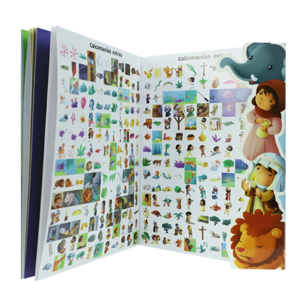 LIBRO DE PEGATINAS Historias de la Biblia - Imagen 3