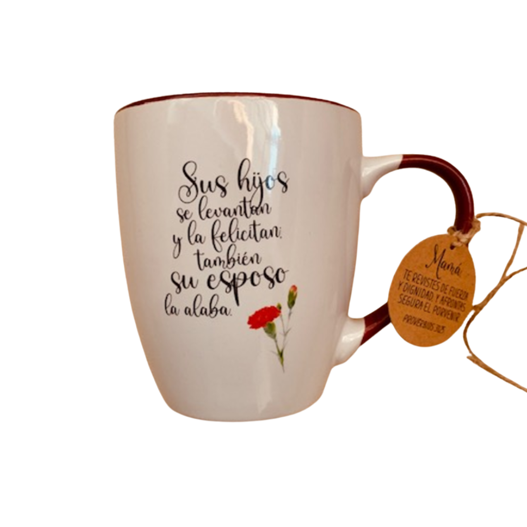 TAZA EXCELENCIA MAMÁ – Proverbios 31:25