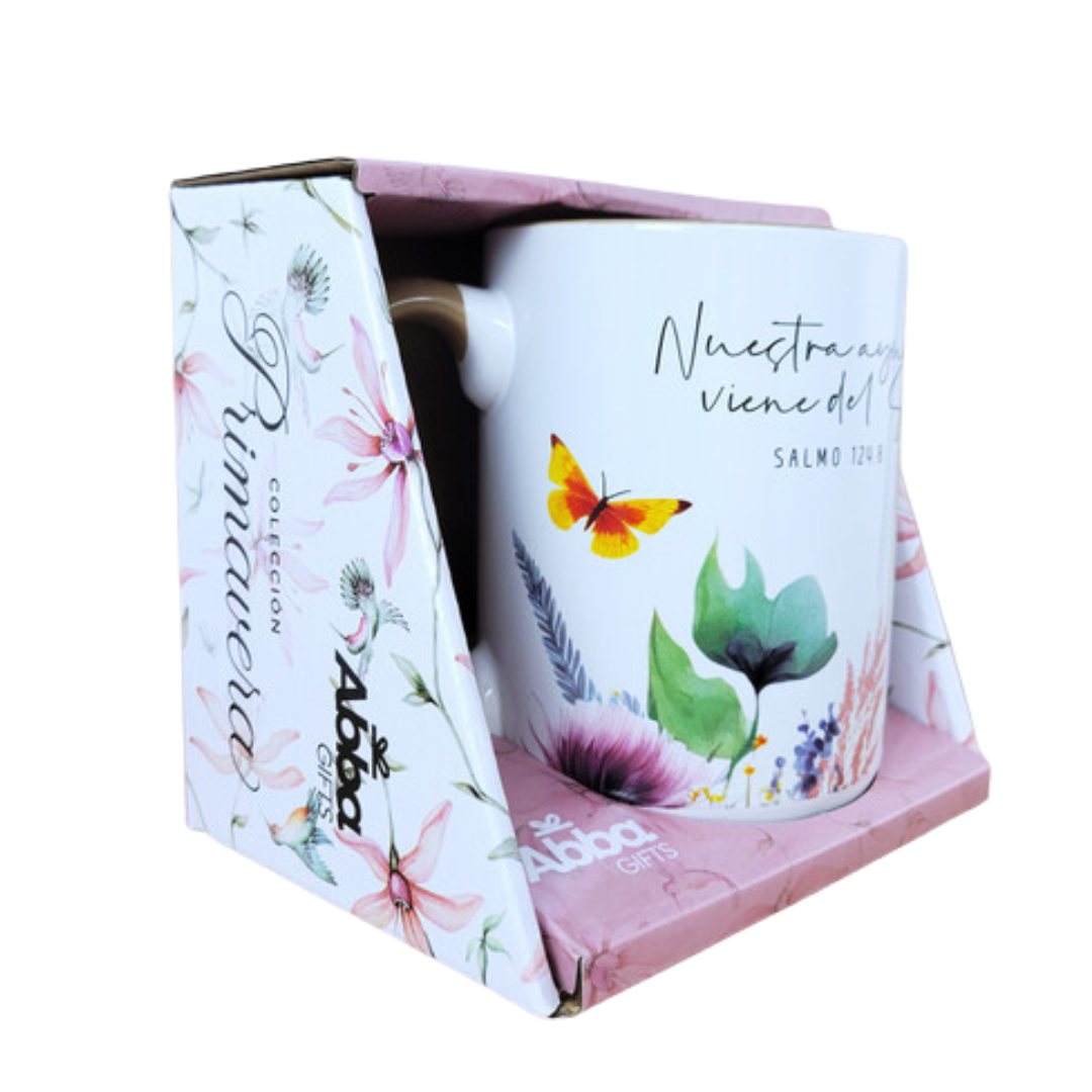 TAZA PRIMAVERA -Salmo 124:8