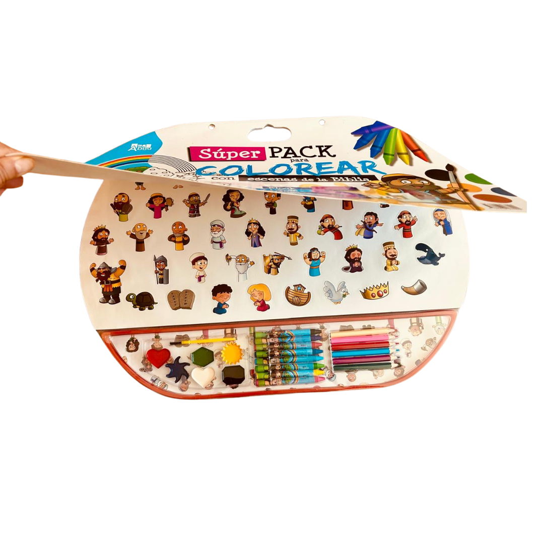 SUPER PACK PARA COLOREAR GIGANTE -Antiguo Testamento