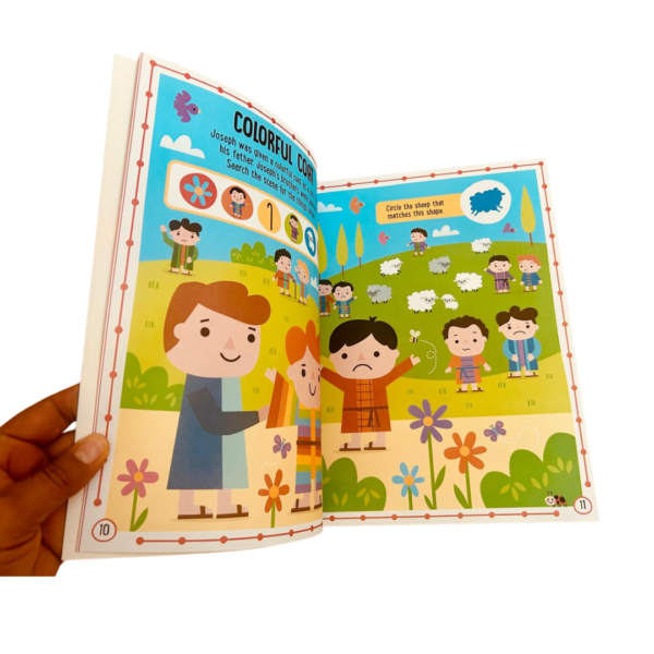 MY BIBLE STORIES -Activity Book para niños - Imagen 3