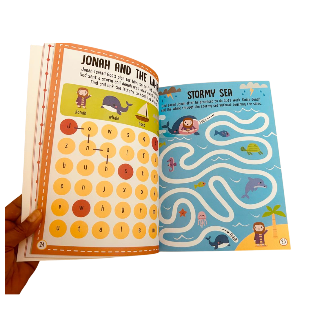 MY BIBLE STORIES -Activity Book para niños