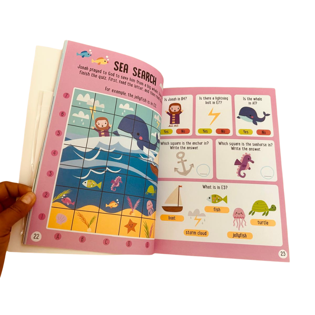 MY BIBLE STORIES -Activity Book para niñas