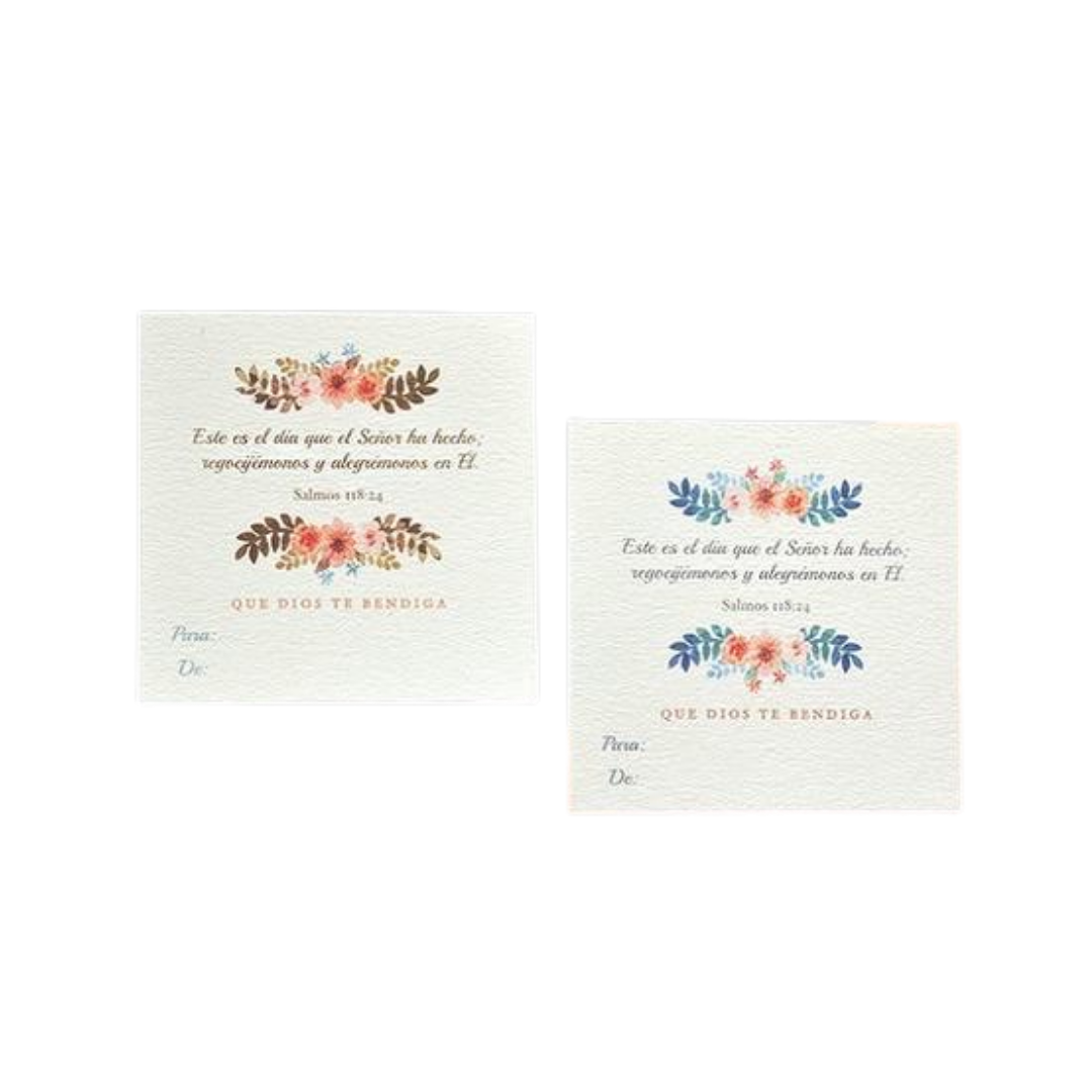 TARJETAS PARA REGALO -Salmo 118:24