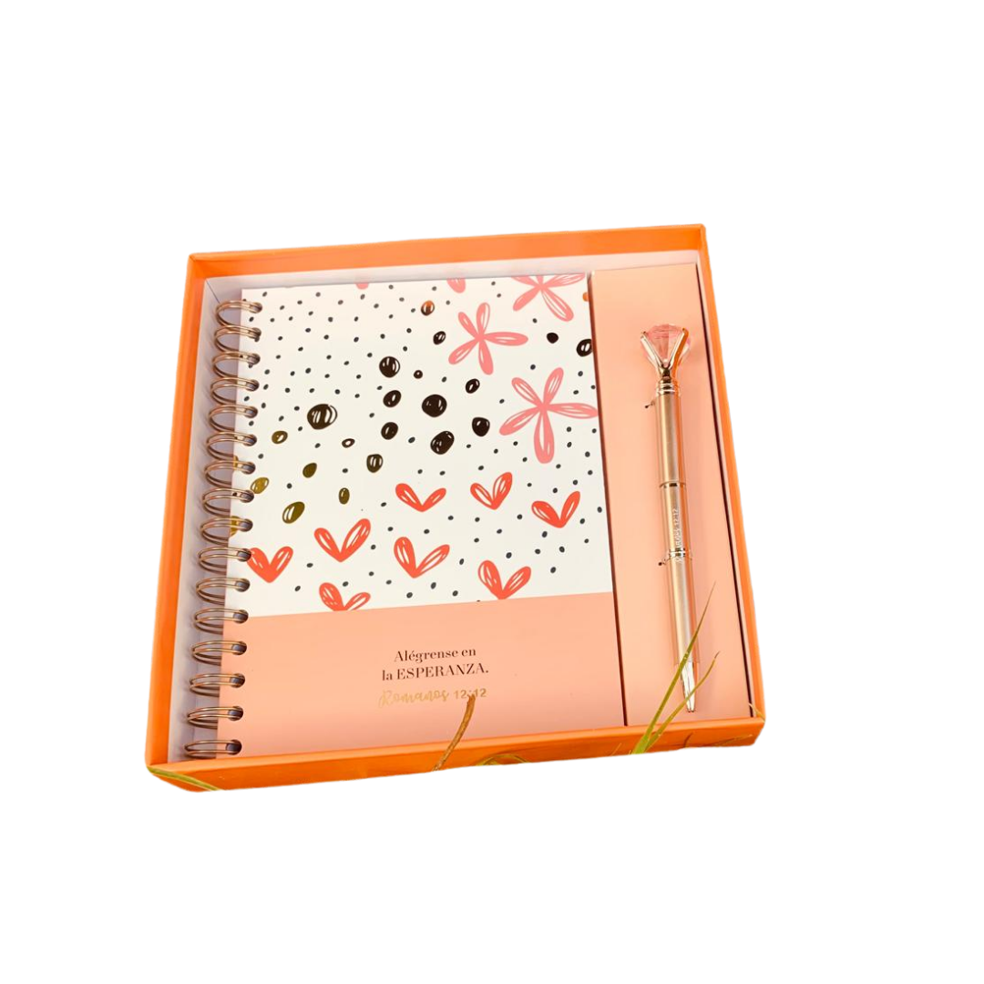 SET DE LIBRETA CON BOLÍGRAFO