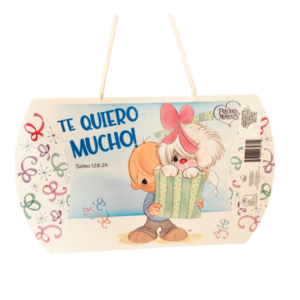BOLSA DE REGALO TE QUIERO MUCHO -Preciosos Momentos