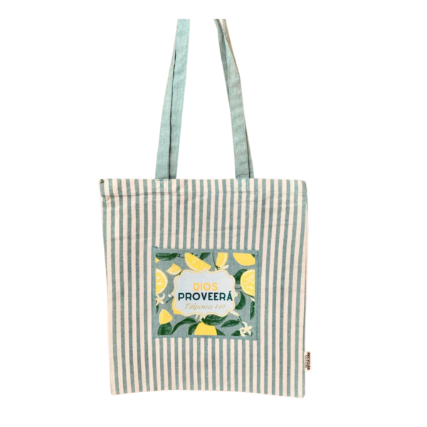 BOLSA DE TELA -DIOS PROVEERÁ  Filipenses 4:19 UT bags - Imagen 2