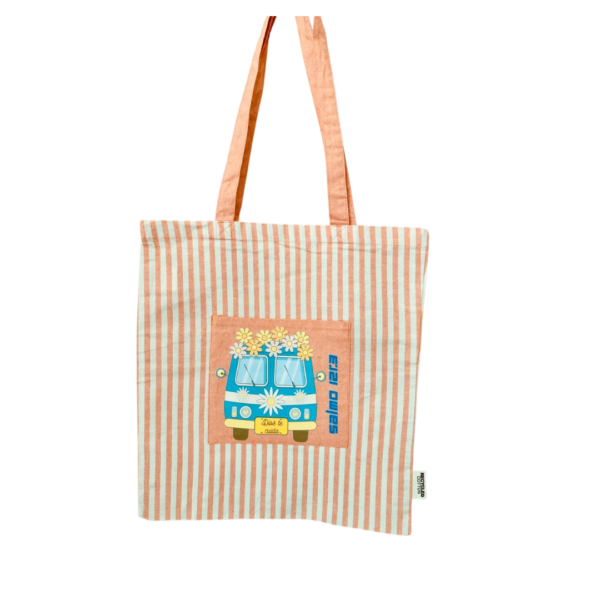 BOLSA DE TELA  -"DIOS TE CUIDA" Salmo 121:3