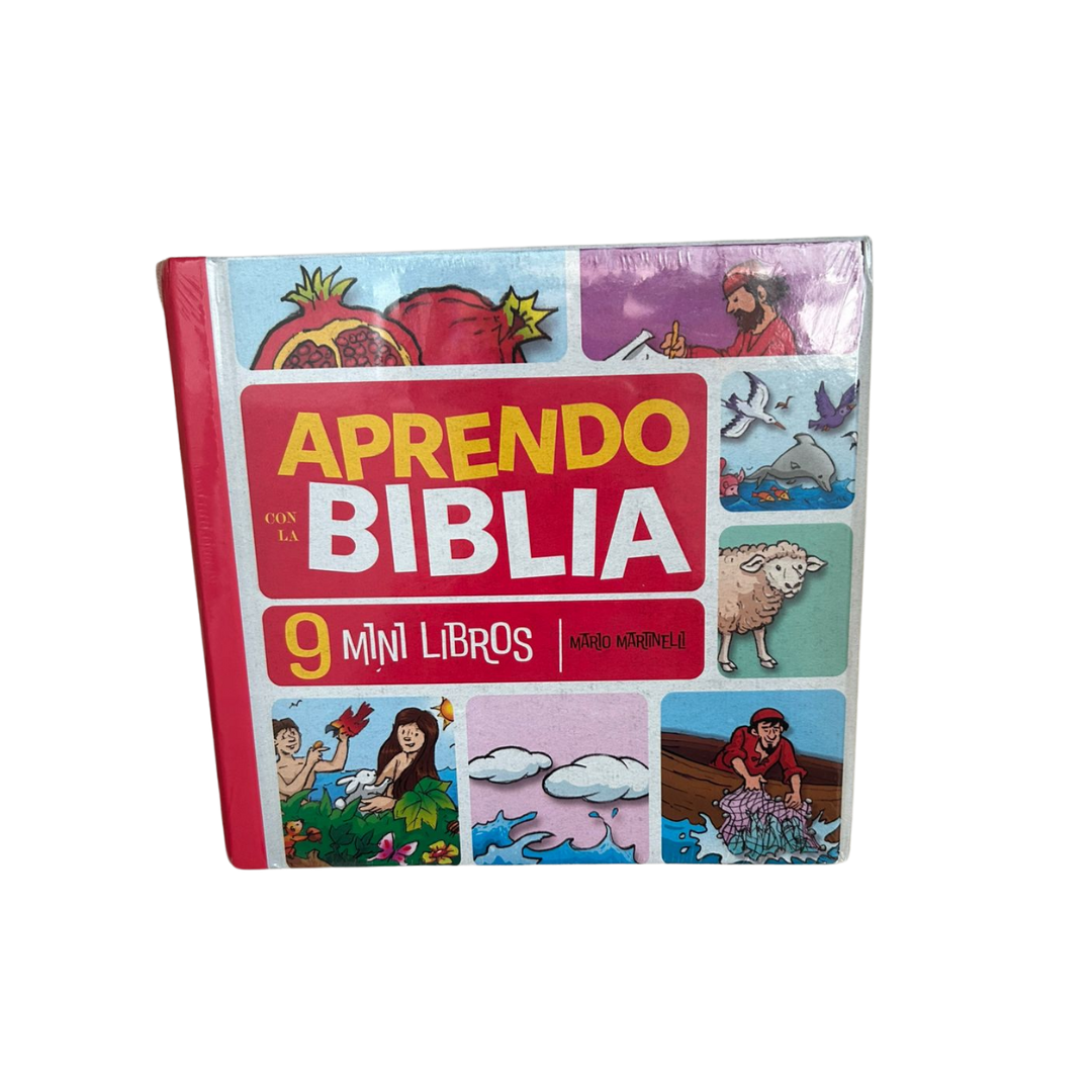 APRENDO CON LA BIBLIA  -9 Minilibros