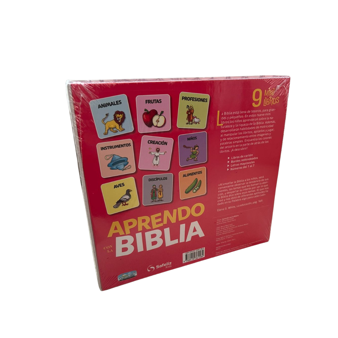 APRENDO CON LA BIBLIA  -9 Minilibros