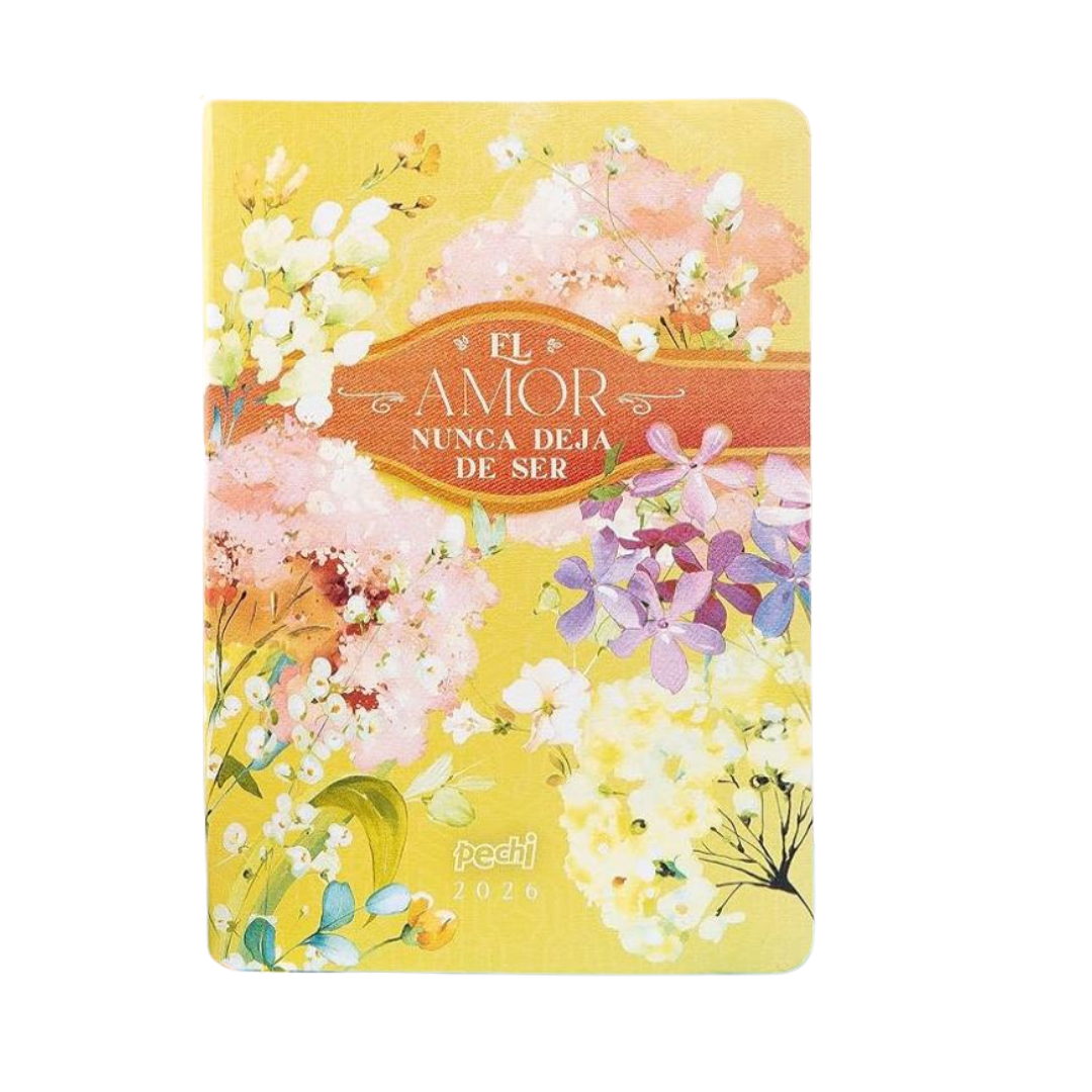 AGENDA FLEXIBOUND “EL AMOR NUNCA DEJA DE SER”