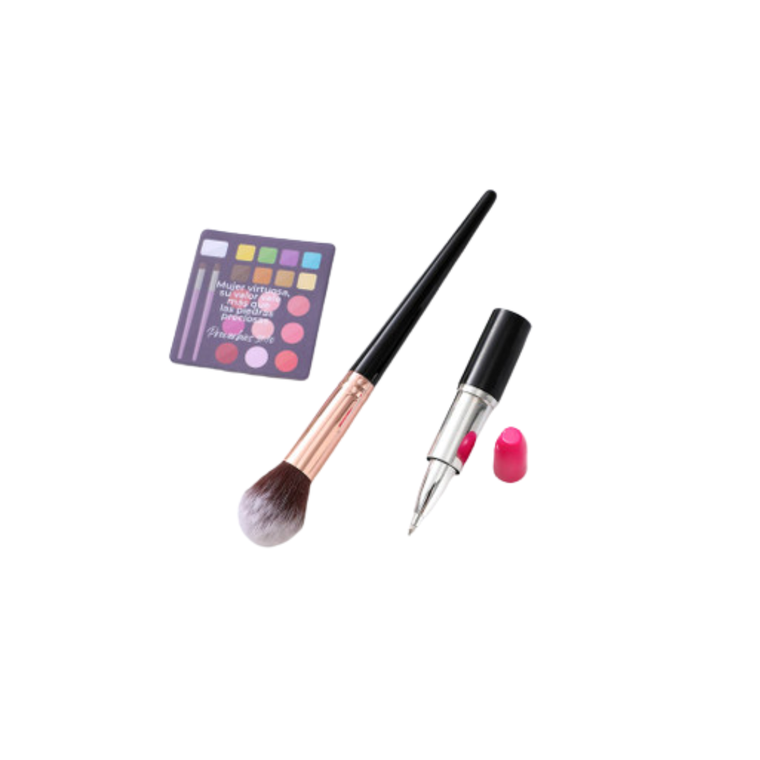SET MUJER VIRTUOSA – Bolígrafos+Sticky notes
